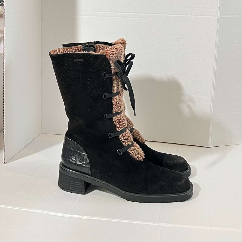 Stuart Weitzman Sherpa Lined Boots - Picture 8 of 11